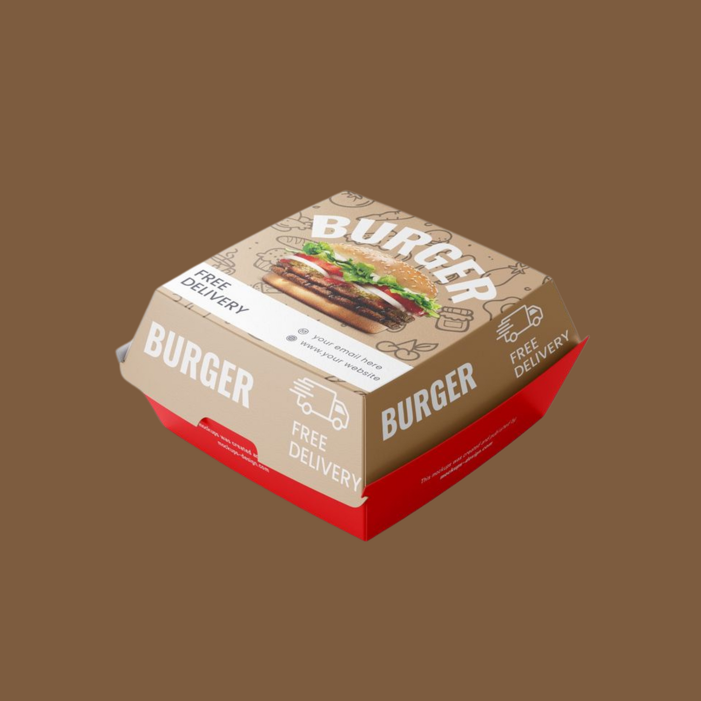 Custom Burger Boxes