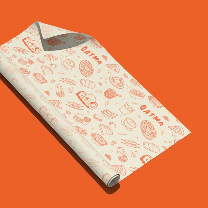 Get Custom Food Paper With Your Logo.