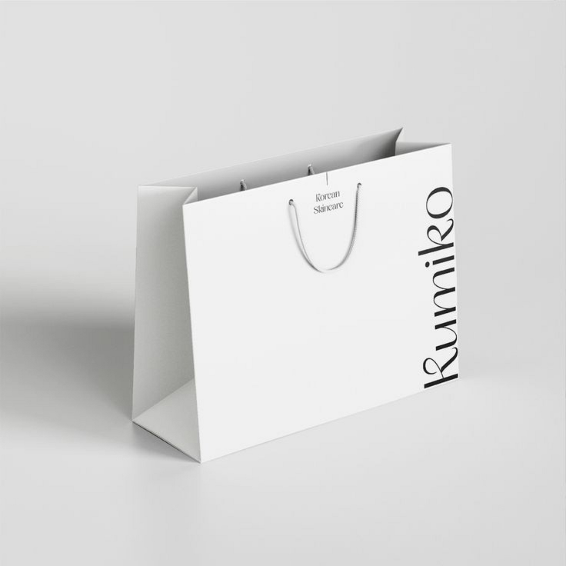 White luxury paper bags at wholesale prices