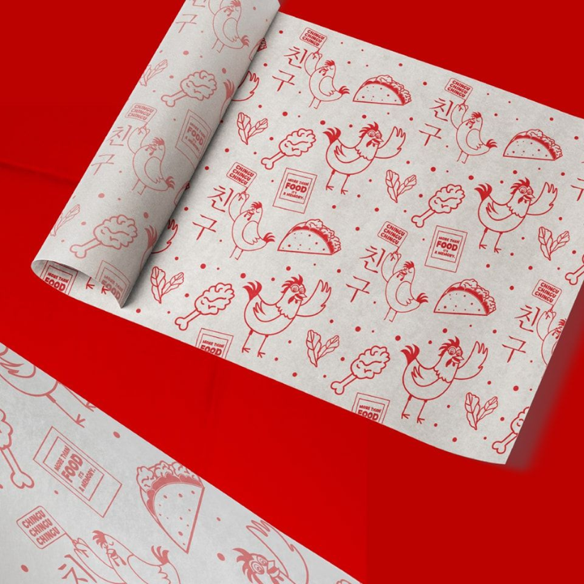 Custom Printed food Paper For Every Food Business. 