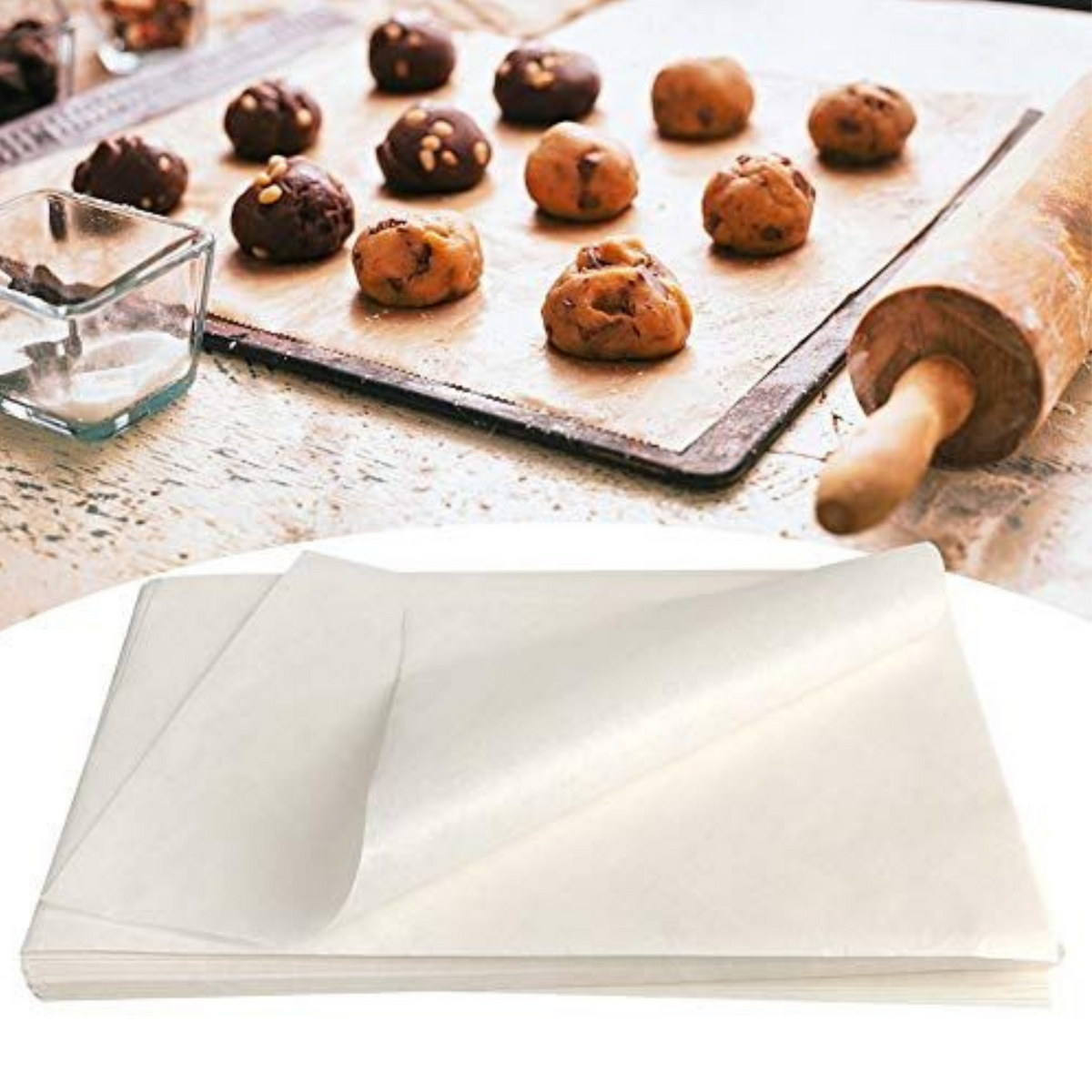 Parmesan Paper Custom Parchment Paper | Printed Food-Safe Sheets by Custapack