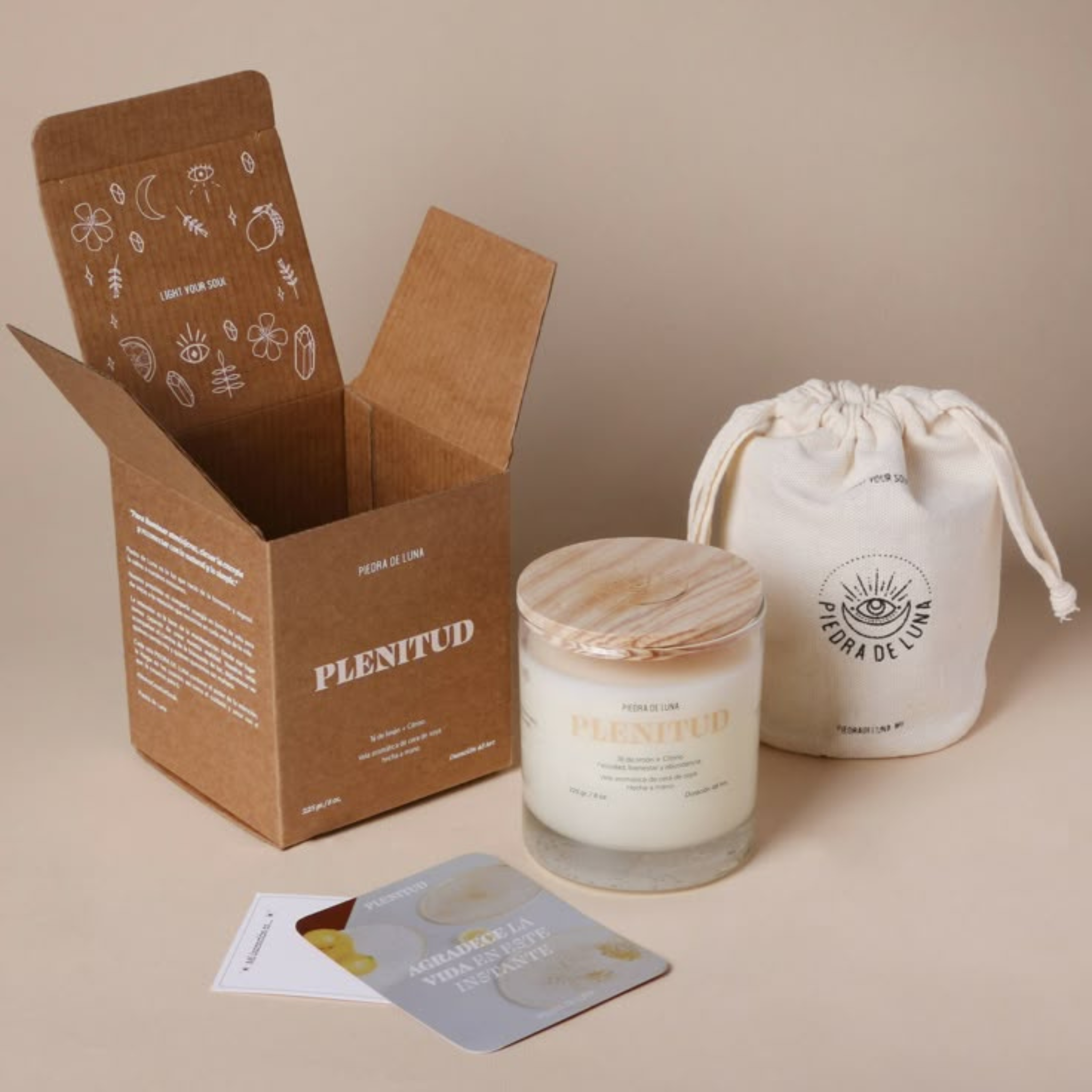 Kraft Candle Boxes With Free Shipping By Custapack