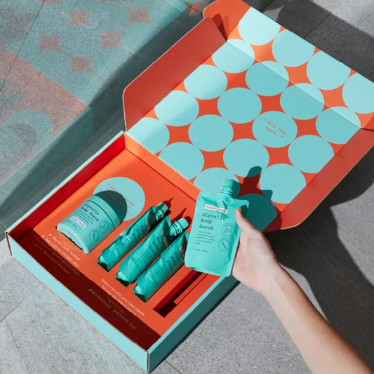 Branded corrugated mailer box packaging with premium custom printing.