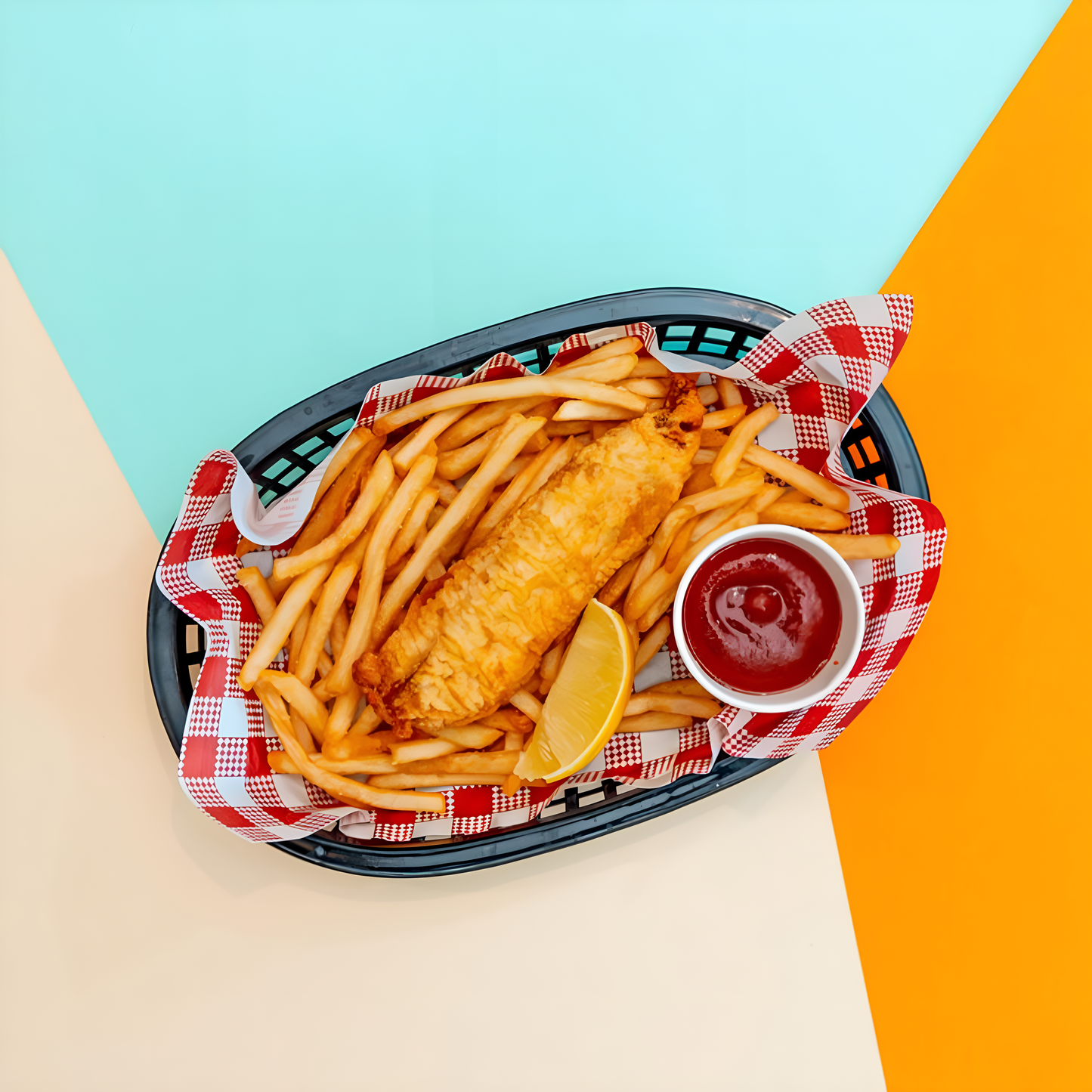 Close-up of greaseproof food wrapping paper with custom logo print.