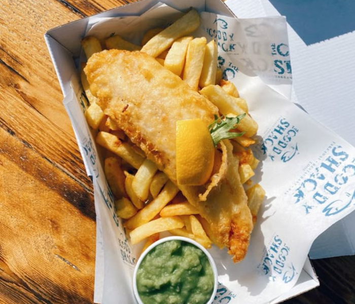 Custom fish and chips paper