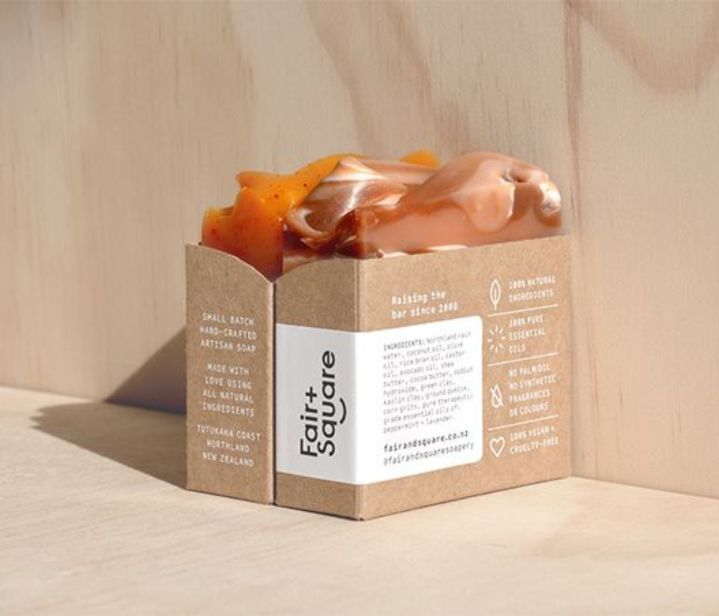 Custom kraft soap box 