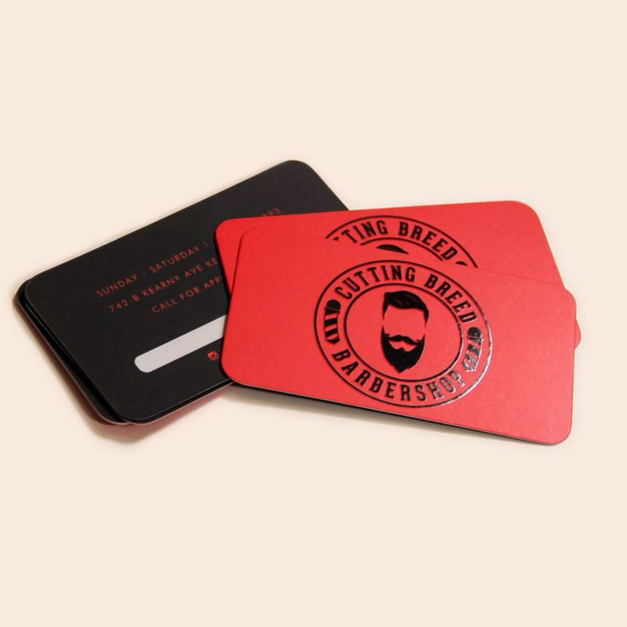 Custom paper packaging with Spot UV coating glossy highlights for a premium finish.